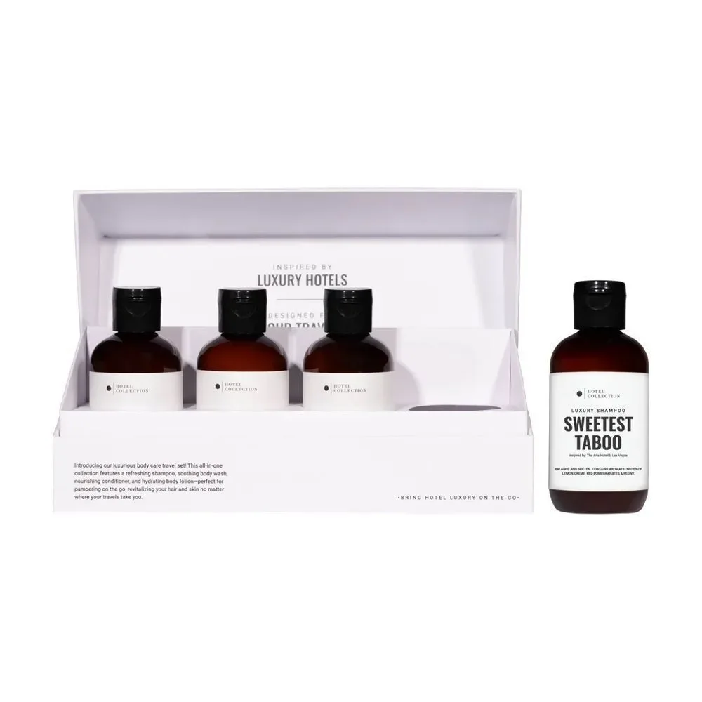 Hotel Collection Sweetest Taboo Travel Bath Set - SET of 4